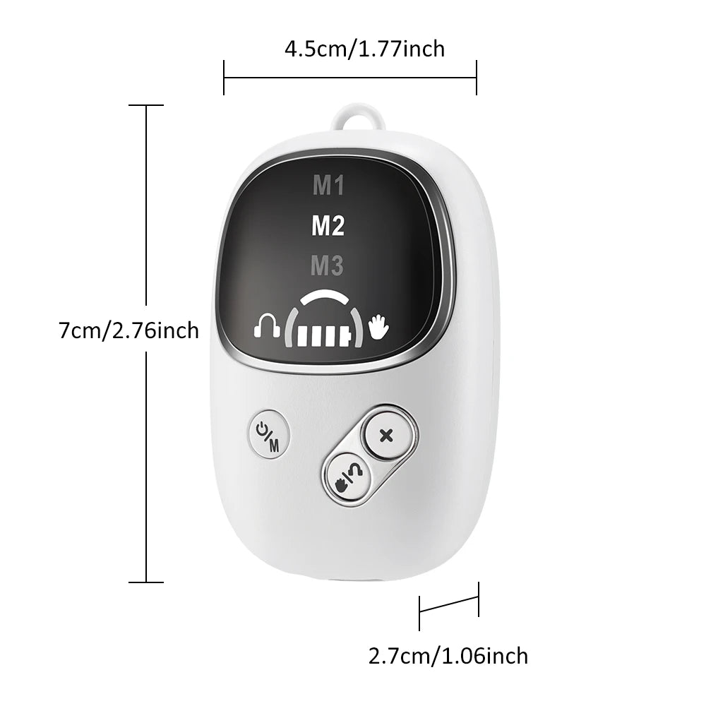 Handheld CES Sleep Aid Device for Insomnia Anxiety Pressure Relief Health Improve Sleep Palm Pulse Massager Smart Sleeper