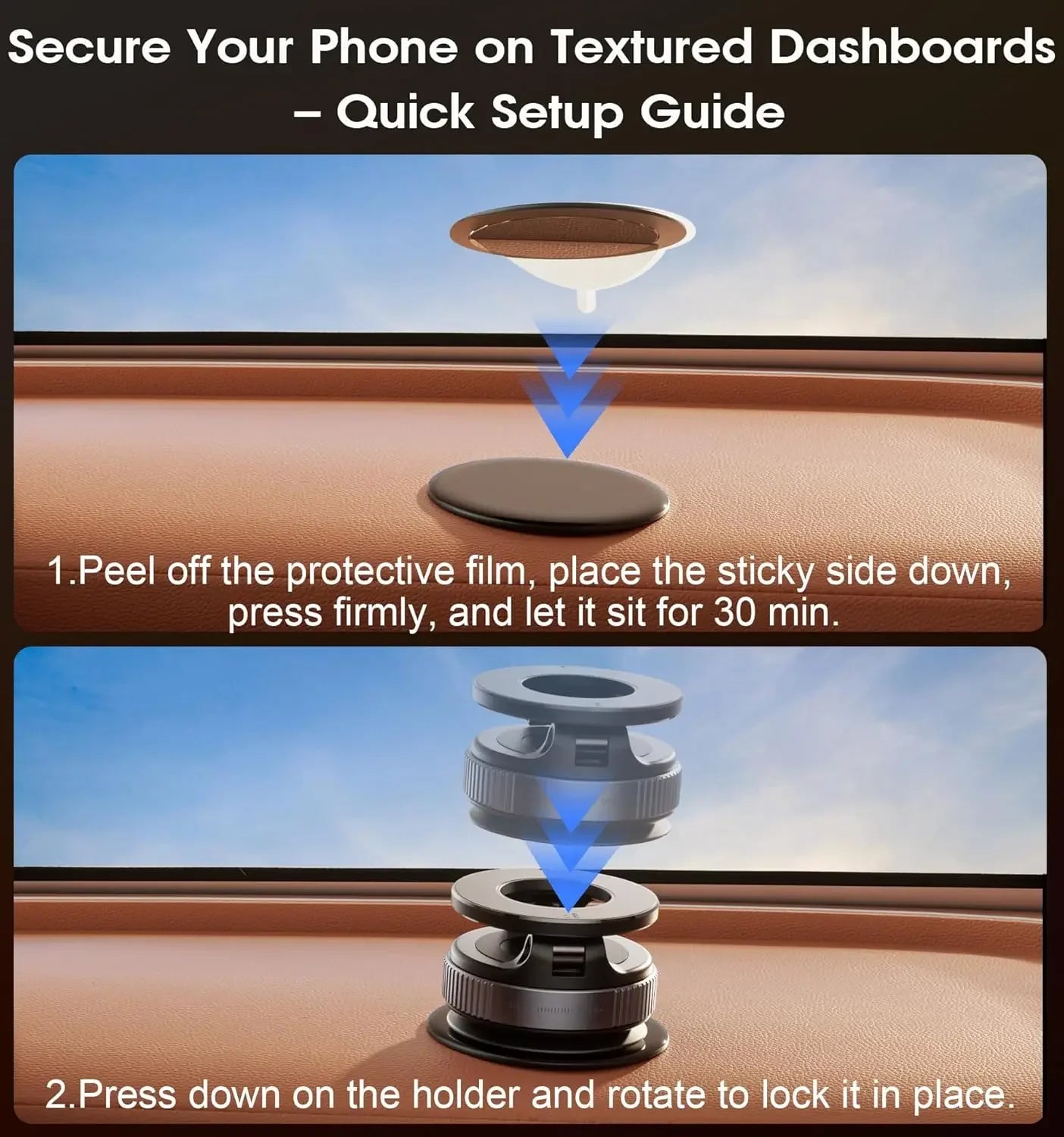 Car Mount Electric Vacuum Magnetic Holder 360° Adjustable Foldable Strong Suction Stand For GPS in Car For All Smartphones