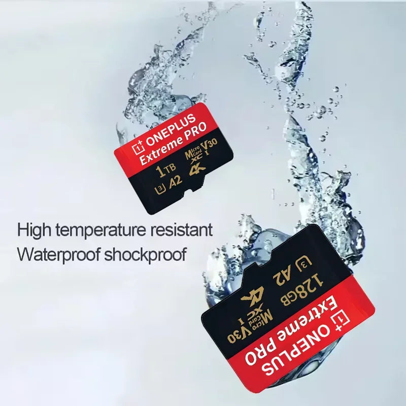 Oneplus Original Class 10 128GB Micro TF/SD Card High Speed Memory Stable Performance for Phones Digital Camera Laptop PC MP3