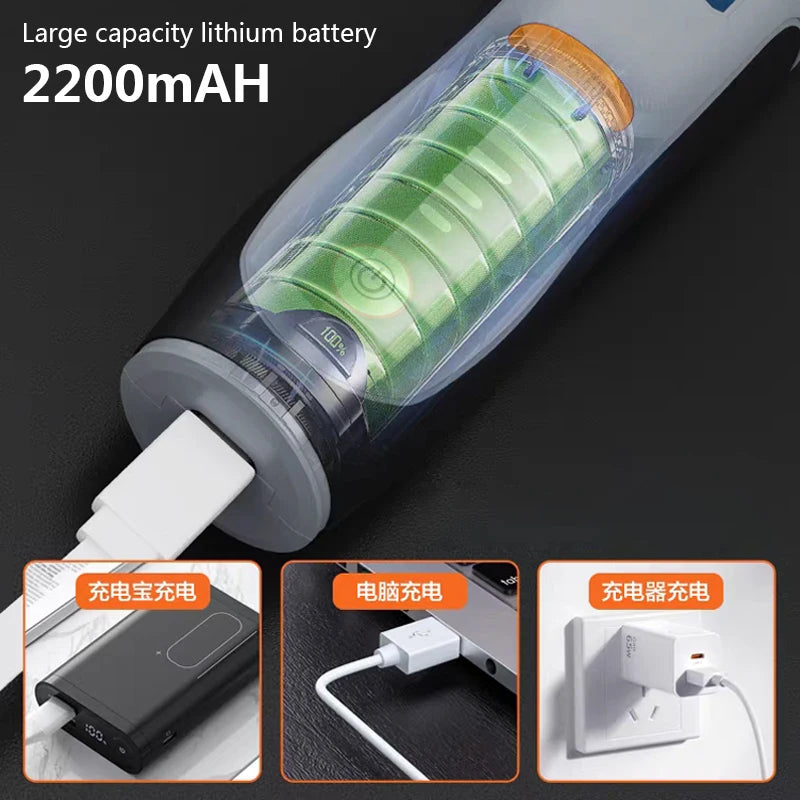 35W Rechargeable Electric Drill 3 Speed Engraving Pen USB Cordless Rotary Tool For Jewelry Metal Dremel Tools 8500r-21000r/min