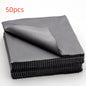 Black/Gray Microfiber Cleaning Cloth 15x15cm for Sunglasses Eyeglasses Lens Accessories Soft Dust-Free Glasses Care