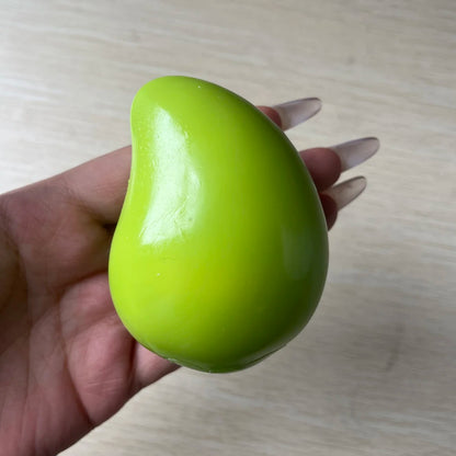 Crunchy Squishy Caramel Pudding Stress Ball Fidget Toys Food-shaped Pudding ASMR Sensory Stress Relief Toys for Adults Gift