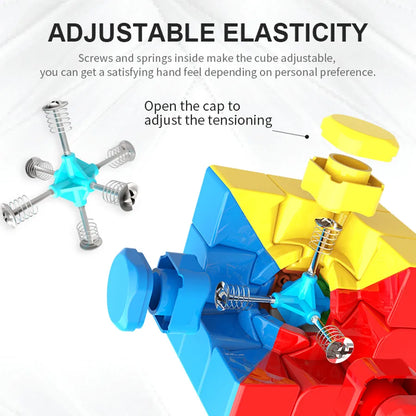 MoYu MeiLong 3x3x3 Stickerless Magic Cubes Speed Puzzle Cubo Magico Adult Toys Game Birthday Christmas Gifts For Children
