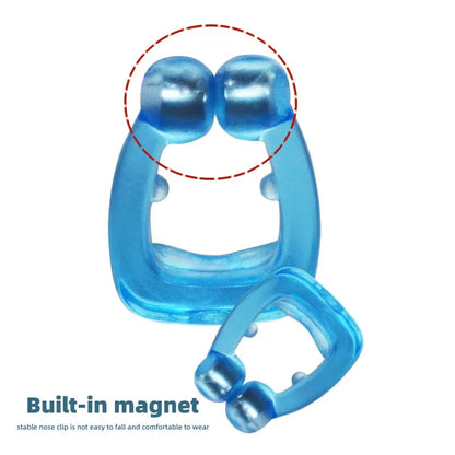 Anti Snoring Device Stop Snore Nose Clip Device Magnetic Anti Snoring Nasal Dilator Easy Breathe Improve Sleeping for Men/Women
