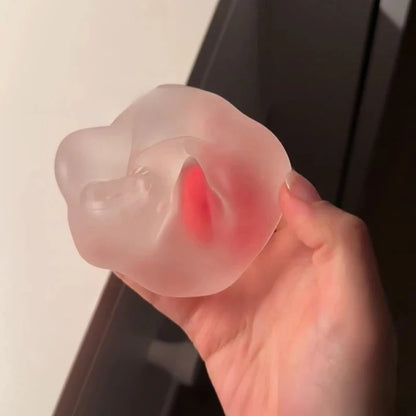 Slow Rebound Strawberry Mochi Squeezer | Stress Relief & Mood Calming Toy, Perfect Gift