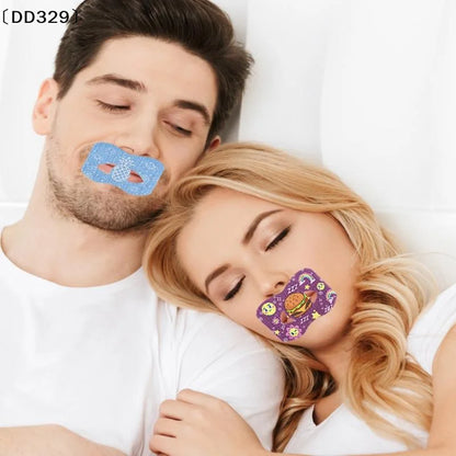 Anti Snoring Stop Snoring Mouth Closure Tape Sleep Aid Breathing Correction Health Care Stickers Mouth Ease Tape 20Pcs〔DD329〕