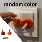 2PCS Switch decoration wall sticker creative lamp socket transformation funny small ornament toilet plug car ornament decoration