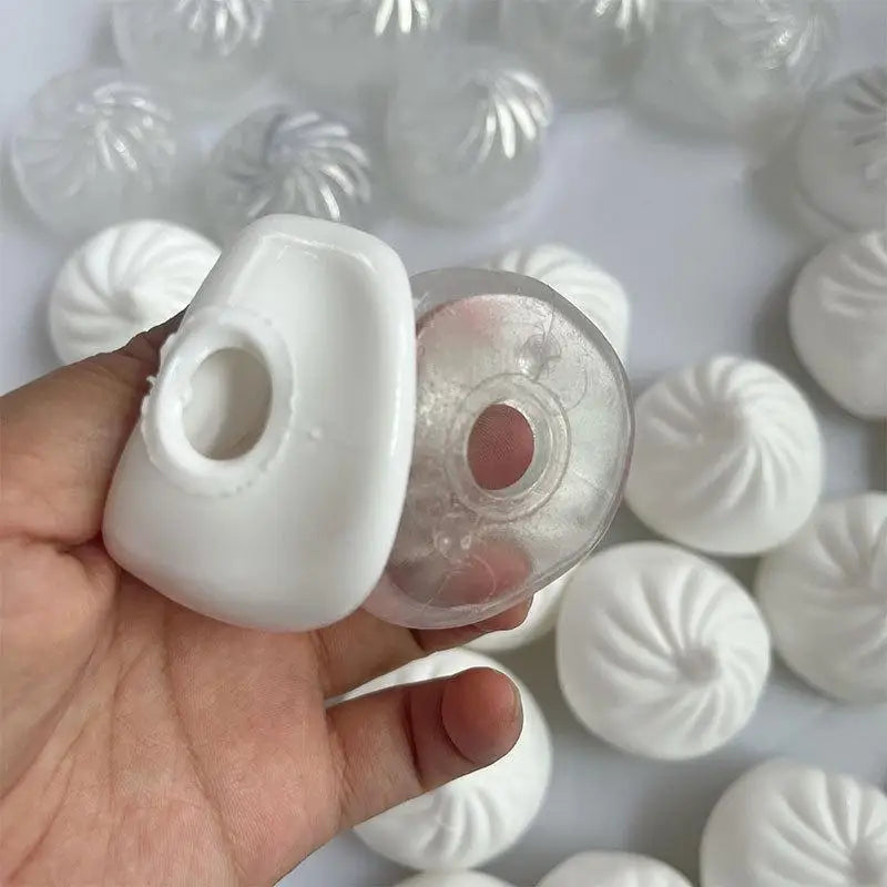 Dumpling Stress Ball Shell DIY Kit 1/5/10Pcs Stress Relief Toy Home Travel Decor For All Ages