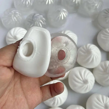 Dumpling Stress Ball Shell DIY Kit 1/5/10Pcs Stress Relief Toy Home Travel Decor For All Ages