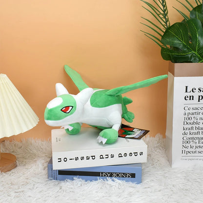 Pokemon Necktie Latias Latios Soft Kawaii Plush Toys Cute Anime Lapras Pikachu Stuffed Animals Peluche Dolls Birthday Gifts Kids