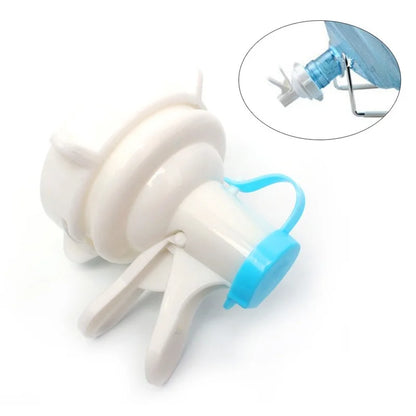 High Quality 1pc Plastic Small Portable Water Dispenser Eco-friendly Bottle Cap Reusable Home Inverted Water Dispenser Spout