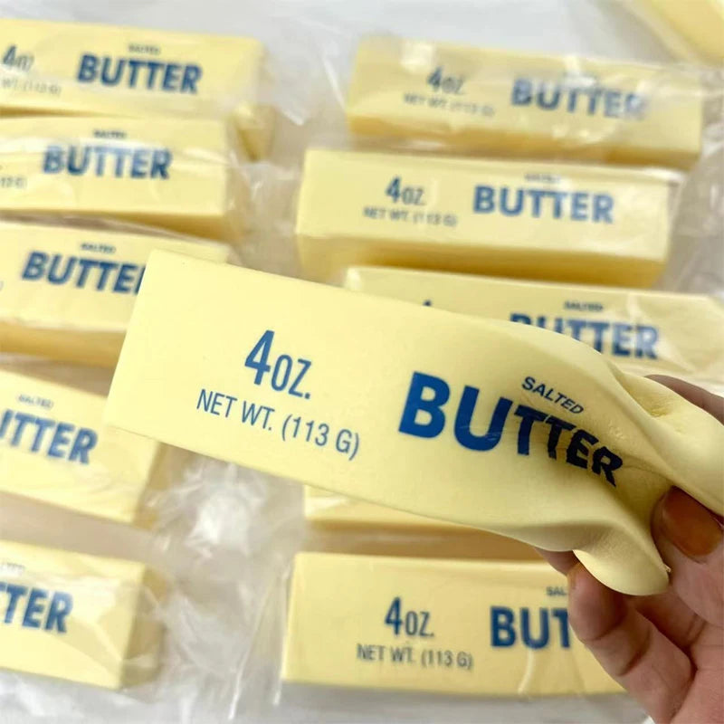 Soft Slow Rebound Butter Stick Squeeze Stress Relief Squishy Fidget Toy Funny Decompression Stress Anti-Anxiety Gifts