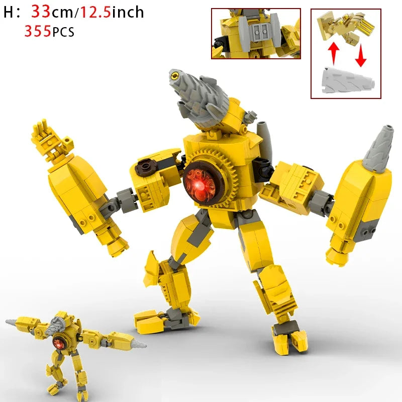 Moc Skibidi Toilet Figures Model Blocks Titan Cameraman Speakerman Construction Toys Party Halloween Decoration Boys Gifts