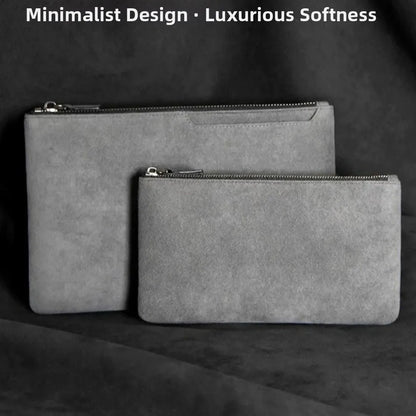 Men's Business Clutch Bag PU Leather Wallet Handheld Busin Casual Phone Bag Soft Surface Ort Wallet Casual Handbag Coin Purse ﻿
