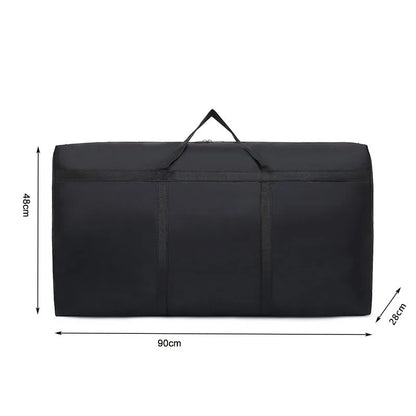 super large capacity travel duffel bag foldable luggage travel bag Waterproof Polyester Organizer Cloth Quilt Storage Bag