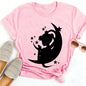 Summer 2026 Sailor Moon "Four Grid Emoji Pack" Soft Street Trend 100% Cotton Print Loose T-shirt Male/female Top Y2k