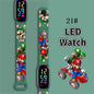 Kids LED Watch Touch Control Digital Watch Silicone Strap Waterproof Sport Wristwatch for Boys Girls Children Birthday Gift