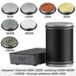 Niiruo Rolling Knife Sharpener Double Sided Diamond Sharpening Stone 15_20° Degree Magnetic Angle Roller Sharpening for Kitchen