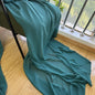 Dusty Blue Soft Chiffon Fabric for Wedding Party Decor Home Decor Georgette Backdrops Curtain Dress Skirt Shirt Cloth DIY