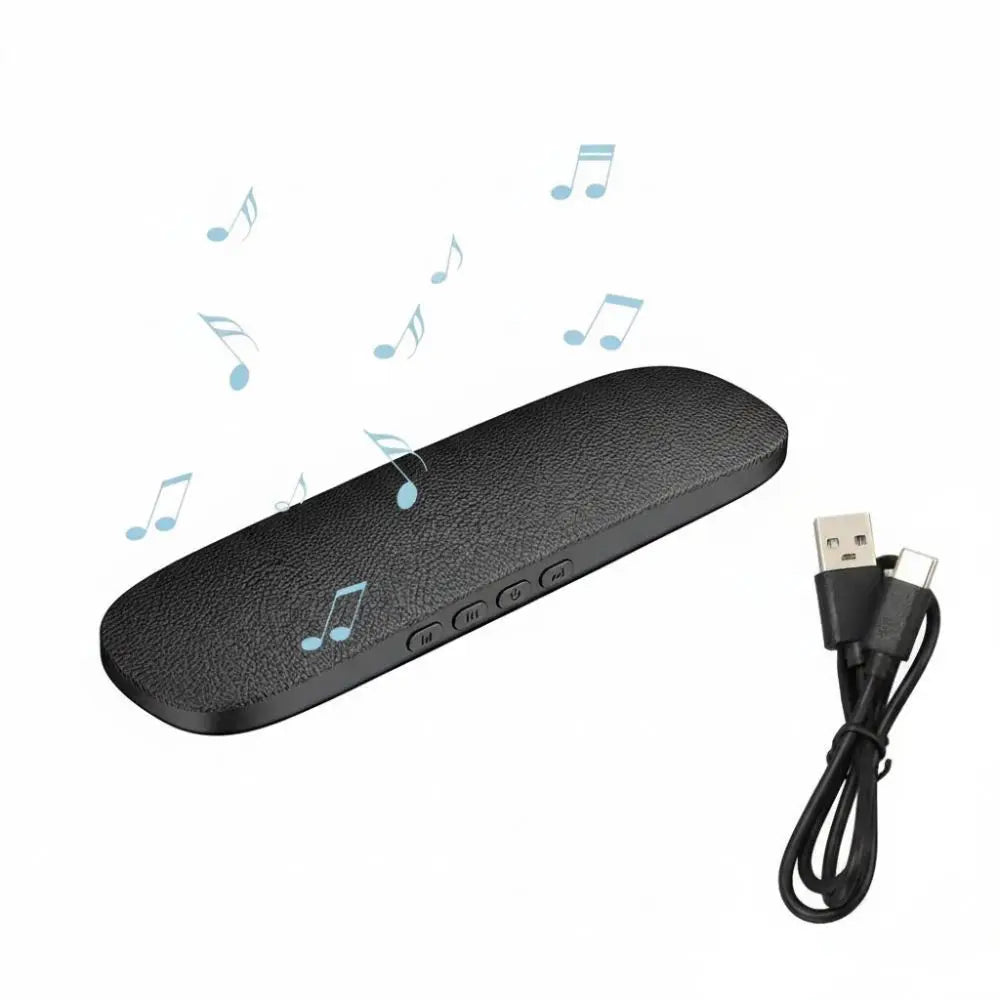 High Quality Bone Conduction Sleep Bluetooth Speaker White Noise Rechargeable Under-pillow Speaker Portable Ultrasonic Sleep Aid