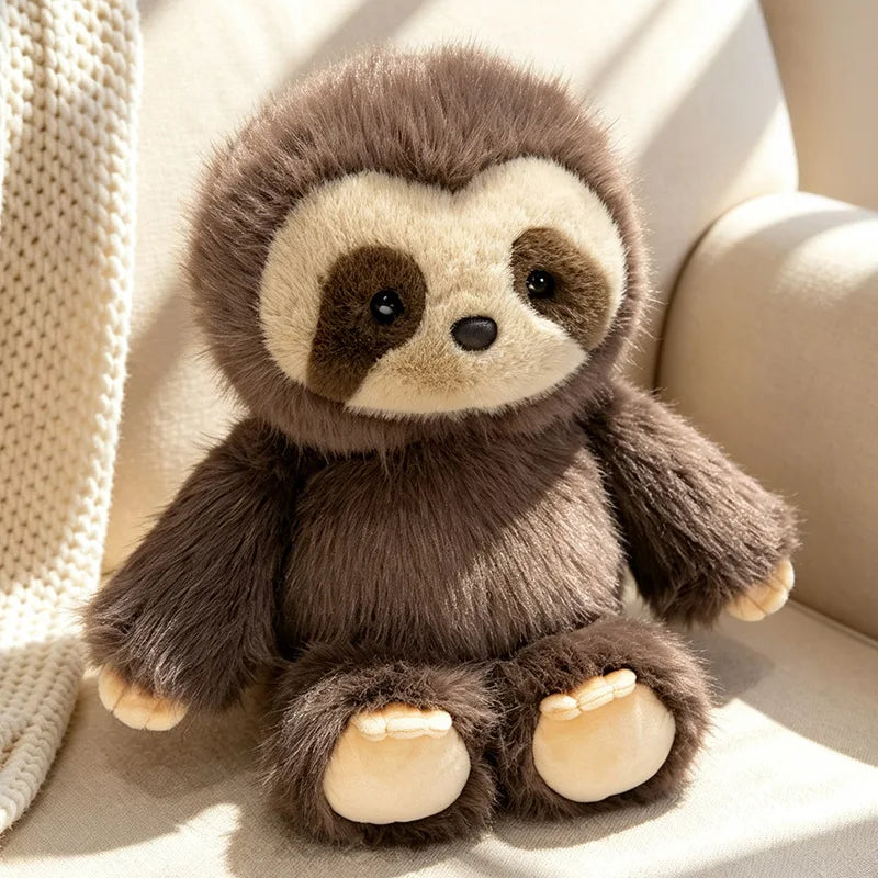 Super Soft 50cm Animal Plush Hand Puppet Set Bunny Sheep Sloth Panda Leopard Shake to Run Limbs Cute Stuffed Toy for Kids Gifts