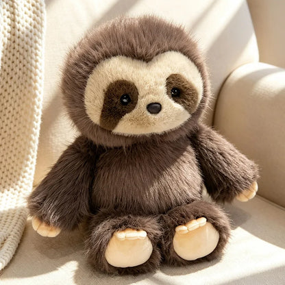 Super Soft 50cm Animal Plush Hand Puppet Set Bunny Sheep Sloth Panda Leopard Shake to Run Limbs Cute Stuffed Toy for Kids Gifts