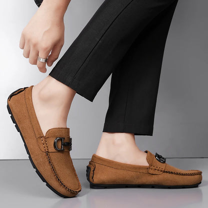 2026 New Style Large Size 47 Soft-soled Comfortable Casual Multi-purpose Lazy One-Piece Slip-on Round-toe Shoes