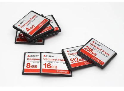 Lemiwei Memory Card 256MB 512MB Compact Flash Card 1GB 2GB 4GB CF Card 8GB 16GB 32GB 64GB Compactflash Card For Camera