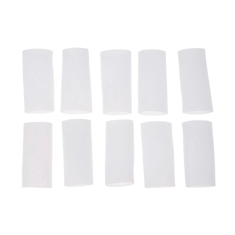 10 Pcs Silicone Finger Cot Gel Finger Protector Fingers Brace Support Gloves