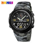 SKMEI  Outdoor Sports Men's Electronic 1655 Watch Dual Display Multi functional Waterproof Student Exploration Watch
