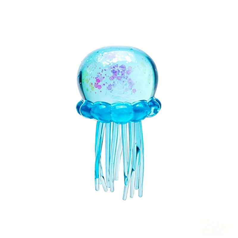 Cute Kawaii Jellyfish Squishy Toy Super Soft Colors Maltose Modeling Stress Relief Relax Fun Gift for Friends