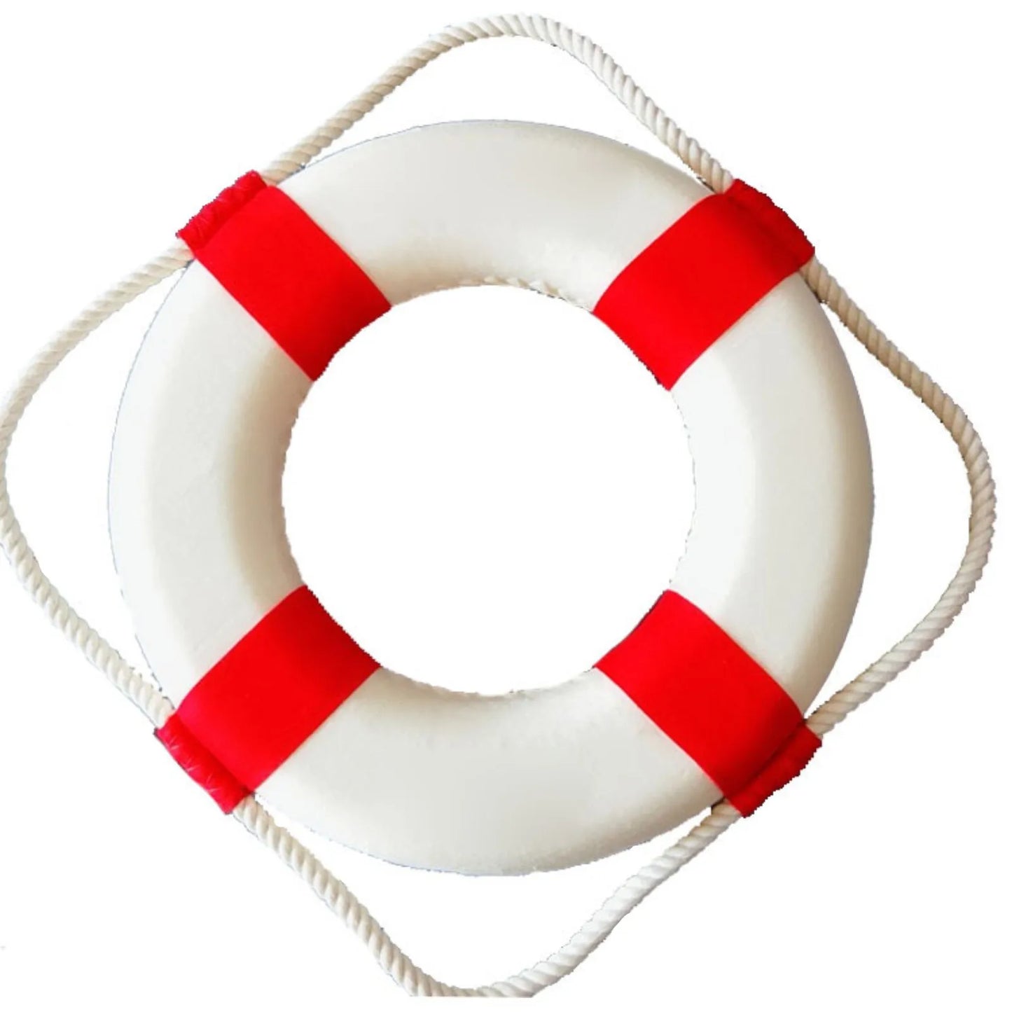 Nautical Style Welcome Decorative Red Life Buoy Home Marine Beach Wall Decoration Life Buoy Crafts Living Room Decoration 2025