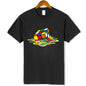 Summer Men's T-shirt High Quality Cotton Blend Magic Square Printing O-neck For Men Tees Casual Cool Hip Hop Short Sleeved Tops