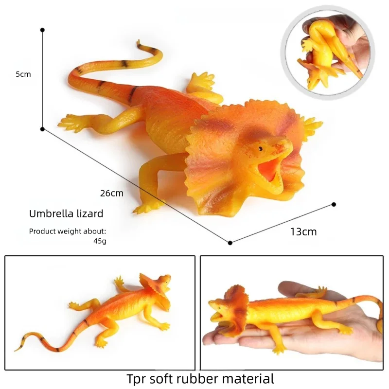 Oenux Simulated Insect Mouse Lizard Sea Animal Models Realistic Dolls Soft Rubber TPR Material Collectibles Halloween Prank Toys