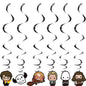 Harry Potter Theme Party Favors Gifts Bag Slap Bracelets 50pcs Stickers Keychains Birthday Souvenir Supplies Classroom Rewards