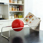 Modern Gravity Ball Book Holder – Bauhaus Mid-Century Desktop Organizer, Chic Magazine & Newspaper Rack, Stylish Office Desk