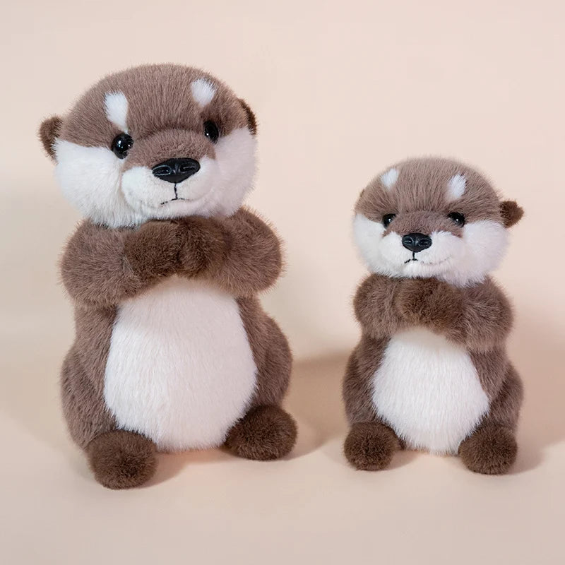 1PC 25/35cm Otter Plush Toy Arm with Magnetic Force Cute Stuffed Soft Animal Doll for Birthday Gift And Decor