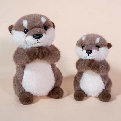 1PC 25/35cm Otter Plush Toy Arm with Magnetic Force Cute Stuffed Soft Animal Doll for Birthday Gift And Decor
