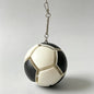 2026 New Football Pressing Ball Decompression Toy Football Pinching Music Keychain Bag Pendant Football Match Fans Surrounding