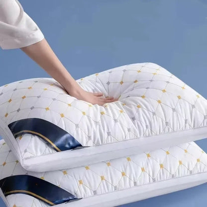 1pc 48x74cm Twisted Hotel Star Home Use Pillow Core - Soft Supportive Bed Pillows,Suitable For Dormitory Single Bed Pillow Cores