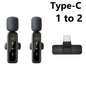 KEBIDU Wireless Lavalier Microphone Portable Audio Video Recording Noise Cancelling Professional Microphone for Live Broadcast