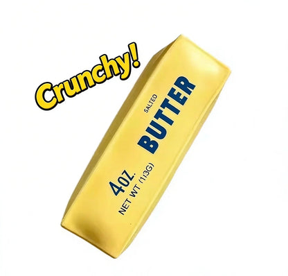 Crunchy Butter Stick Squishy Stress Ball Fidget Toy Crunchy Squishies Squeeze Toy ASMR Anti Stress Release Hand Relax Gift Toys