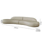 Italian Luxury Curved Sofa Modern Simple Hotel Homestay Lounge Office Sofa Designer Office Furniture أثاث مكتبات FYOS