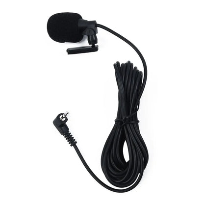 Car Audio Microphone Radio 3.5MM Microphone Plug Wired Mic 3m Cable for Bluetooth-compatible Pioneer Stereo Receiver PC Auto DVD