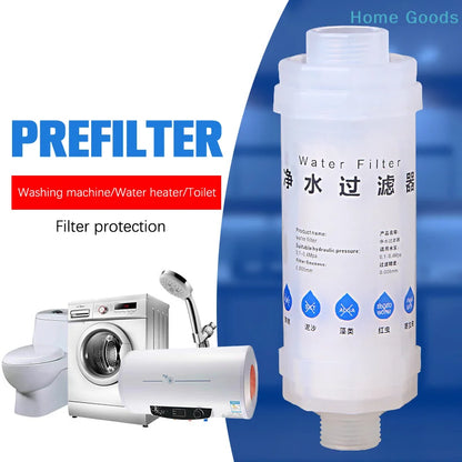 Pre-Filter Water Filter PP Cotton Filter Purifier Removal Heavy Metal Purifier Shower Washing Machine Filter Home Healthproduct
