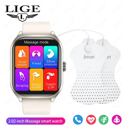 2026 Męski Zewnętrzny Smartwatch Monitor Zdrowia Wojskowy Bezprzewodowe Połączenia Fitness Wodoodporny Sportowy Smartwatch Na Telefony IOS Android