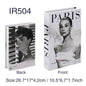 Luxury Fake Books Home Decoration Accessories for Living Room Fashion Fake Book Storage Box Simple Nordic Coffee Table Books