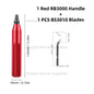 Deburring Tool RB3000 with 1 or 11 High Speed Steel Swivel Blades BS1010 BS1018 BK3010 BS3010 360 Degree Rotary Head Burr Remove