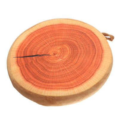 Cartoon Fruits Print Round Bar Chair Cushion Cover Anti-Slip Seat Cushion Slipcover Soft Stool Cushion Covers For Living Dining
