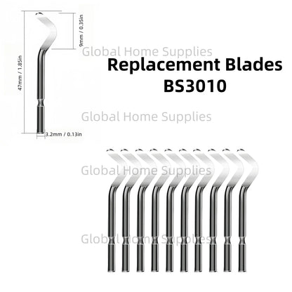 Deburring Tool Set RB1000 with Swivel Blades 1 or 11 PCS BS1010 BS1018 BK3010 BS3010 Metal Handle Deburr Tool Edge Burr Remove